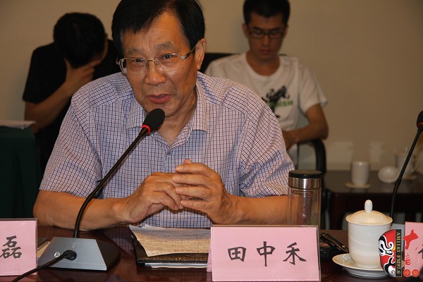 原文聯(lián)主席、作家協(xié)會主席田中禾
