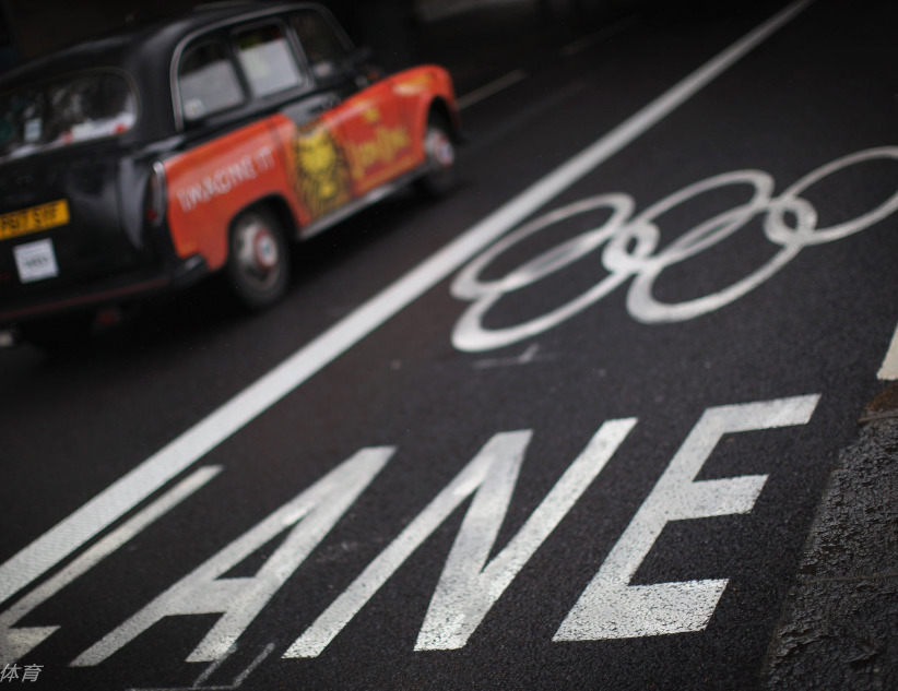 奧運(yùn)專用車道倫敦開(kāi)通