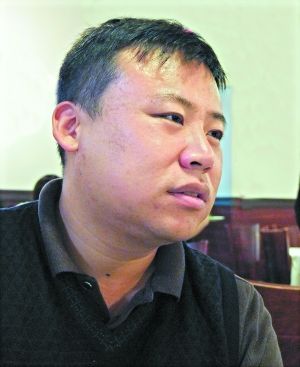 來自廣東的留學(xué)生馬博打算回國就業(yè)。（陳安 攝）