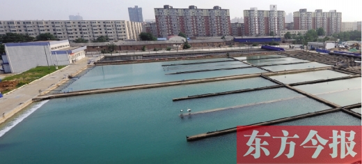 11月8日，鄭州柿園水廠，階梯水價近日成為熱議的話題