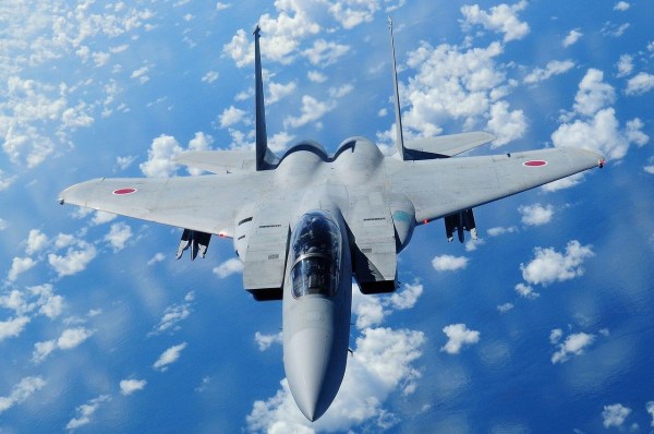 圖為F-15DJ雙座型。