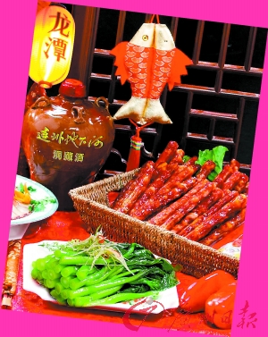 連州菜心、臘味飄香。