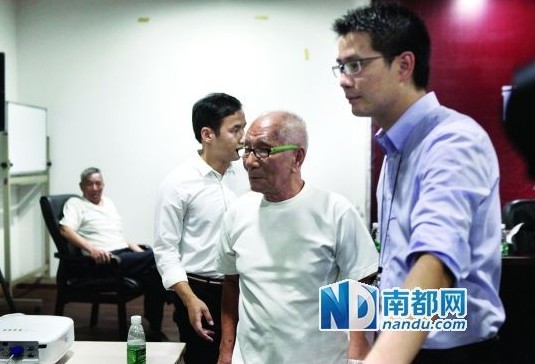 發(fā)布會現(xiàn)場，葉問兒子葉準(zhǔn)中途離場。
