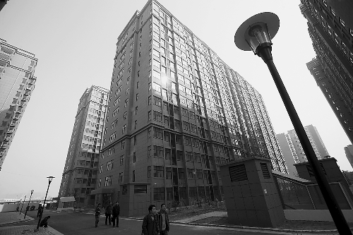 已基本建成的公租房。記者 史長(zhǎng)來(lái) 攝
