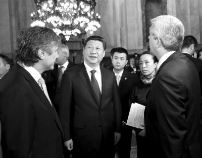 　會見阿根廷議長。