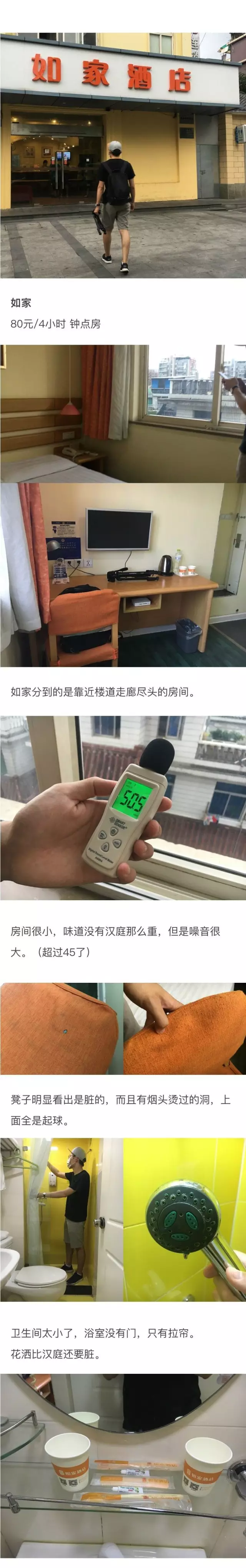 快捷酒店究竟有多臟？網(wǎng)友在7家酒店開房實(shí)測
