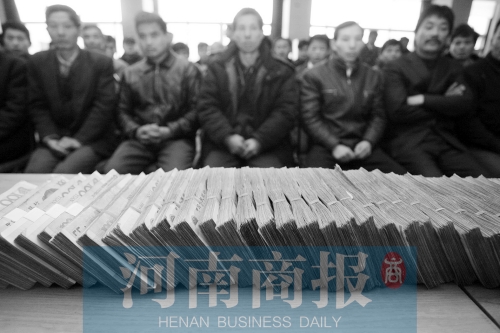 打擊拖欠農(nóng)民工工資，鄭州今年又出狠招（資料圖）河南商報記者 王春勝/攝