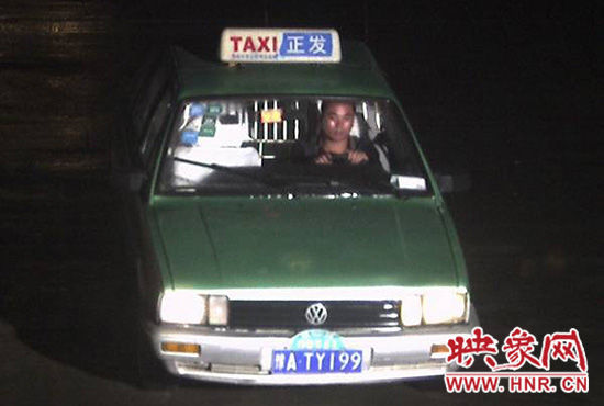 肇事嫌疑車輛及司機照片。