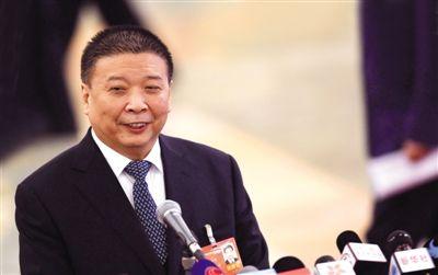 國土資源部部長姜大明。新華社記者