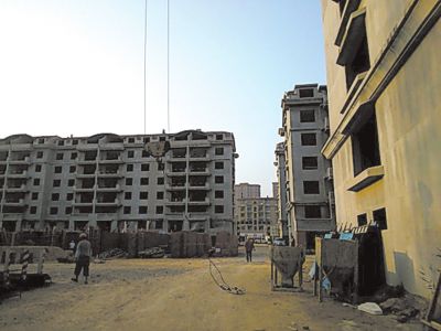 　適園雅居小區(qū)，已建起13棟住宅樓。