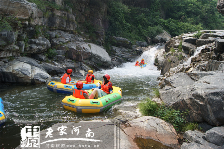 這個夏天,到關山、八里溝漂流戲水爽“到家”了